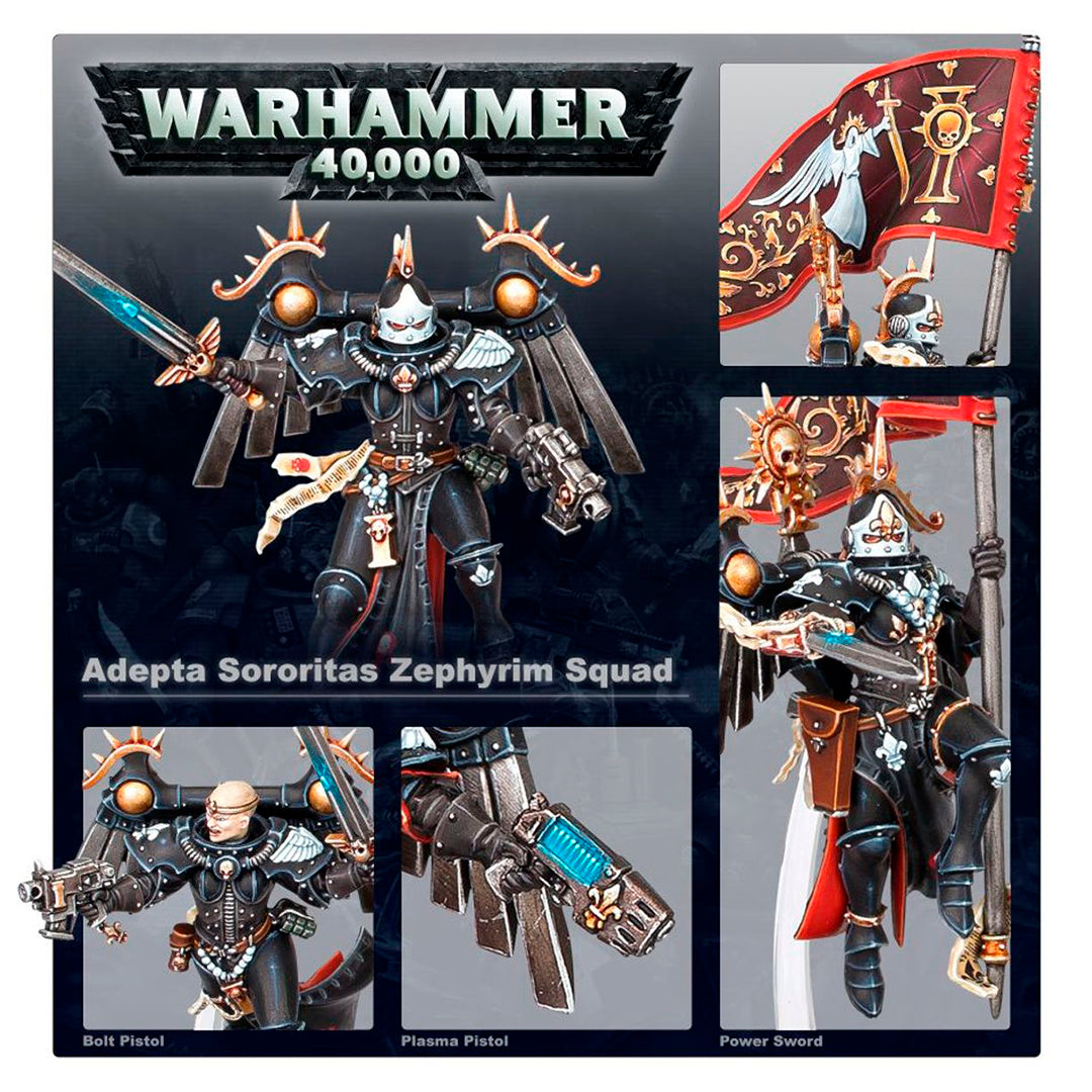 ADEPTA SORORITAS: ESCUADRA DE SERAFINAS