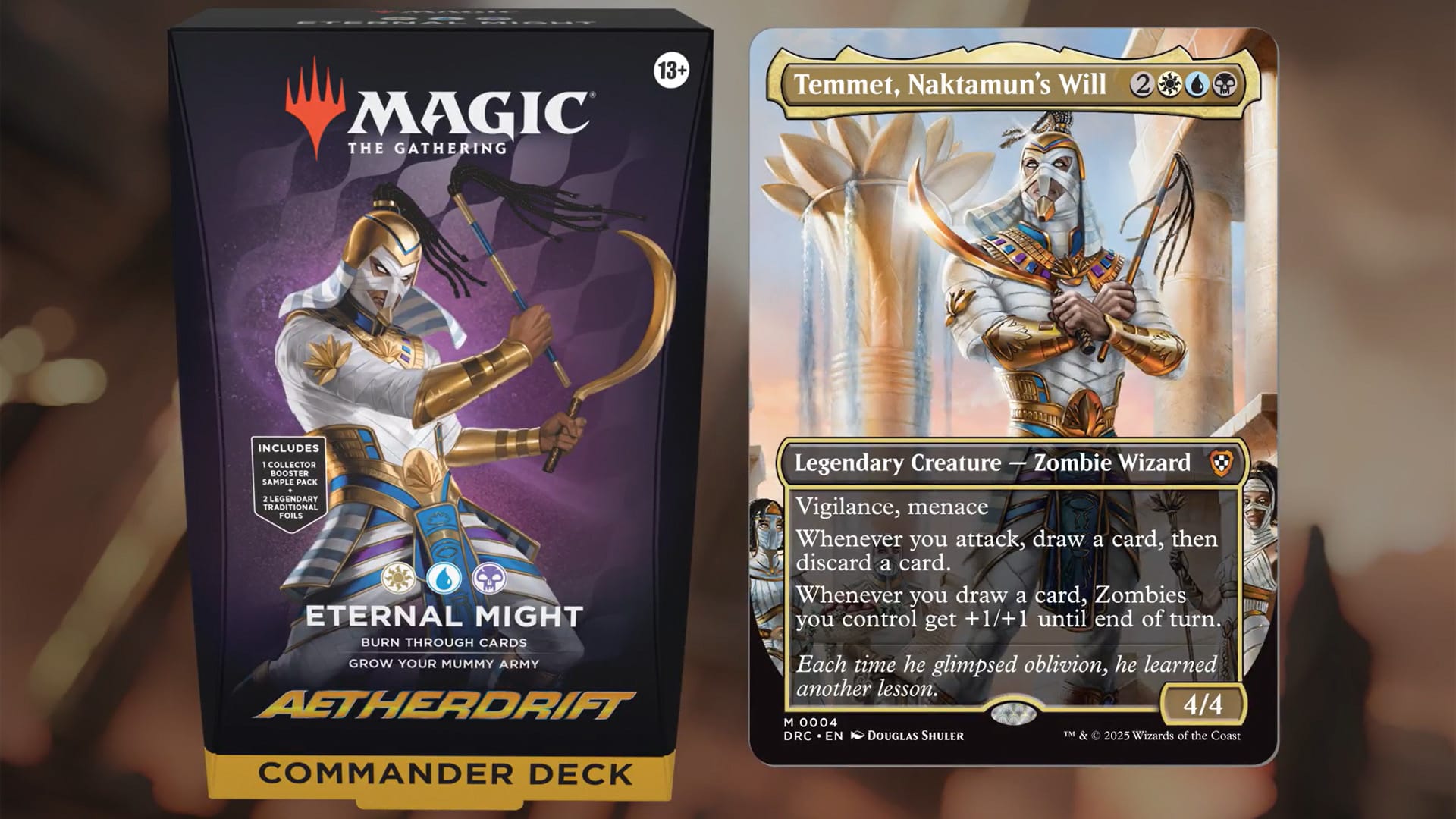 Mazo de Commander Aetherdrift Español - Poder Eterno