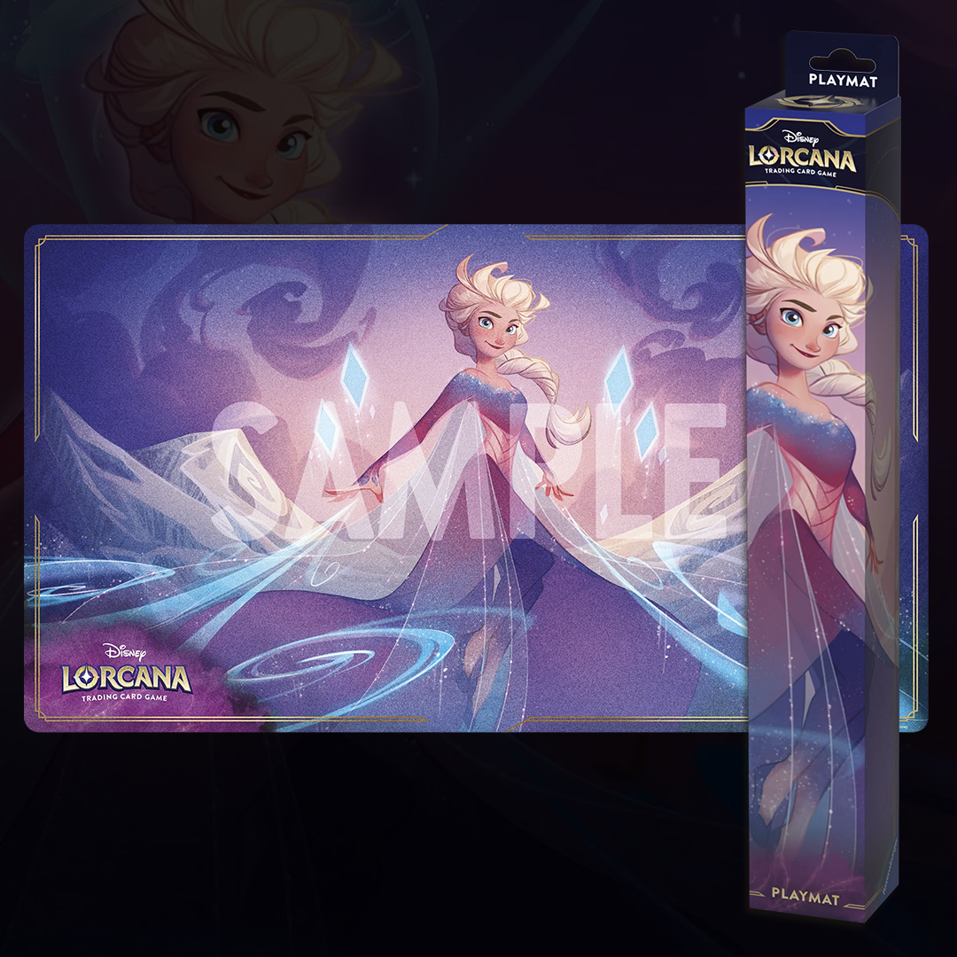 DISNEY LORCANA: AZURITE SEA - ELSA - PLAYMAT/TAPETE