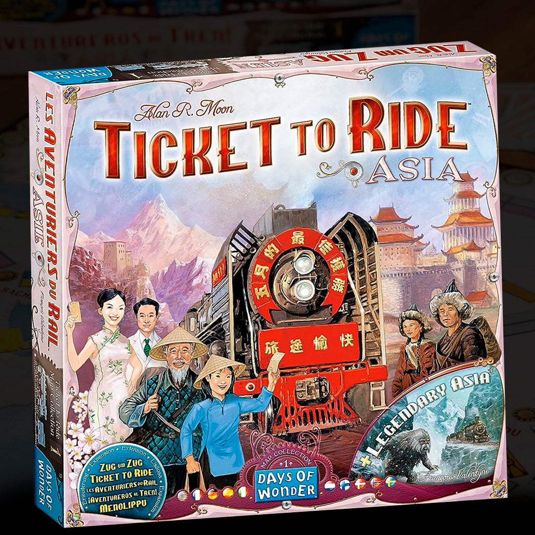 ¡AVENTUREROS AL TREN! : ASIA