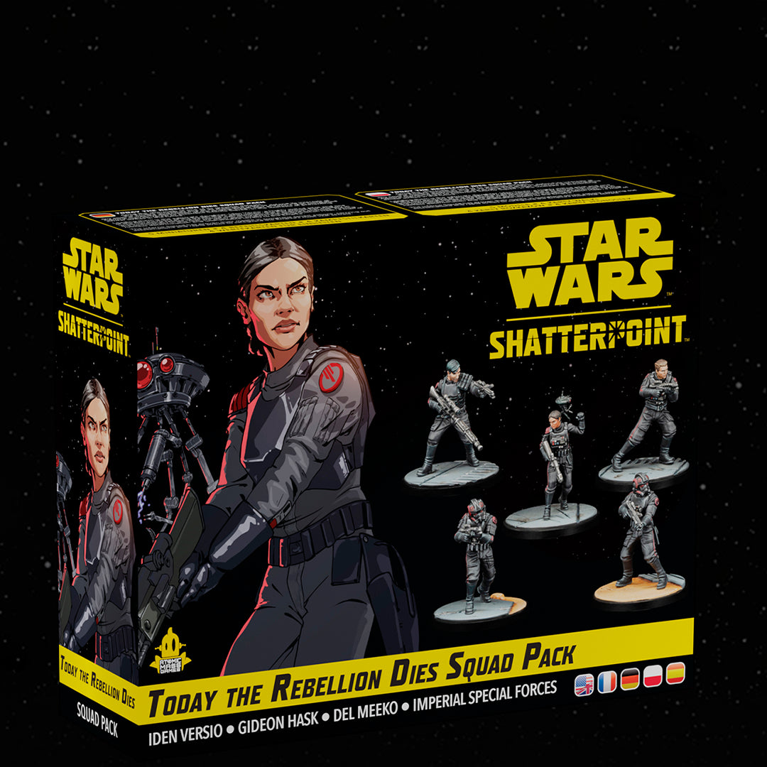 STAR WARS SHATTERPOINT - TODAY THE REBELLION DIES SQUAD PACK