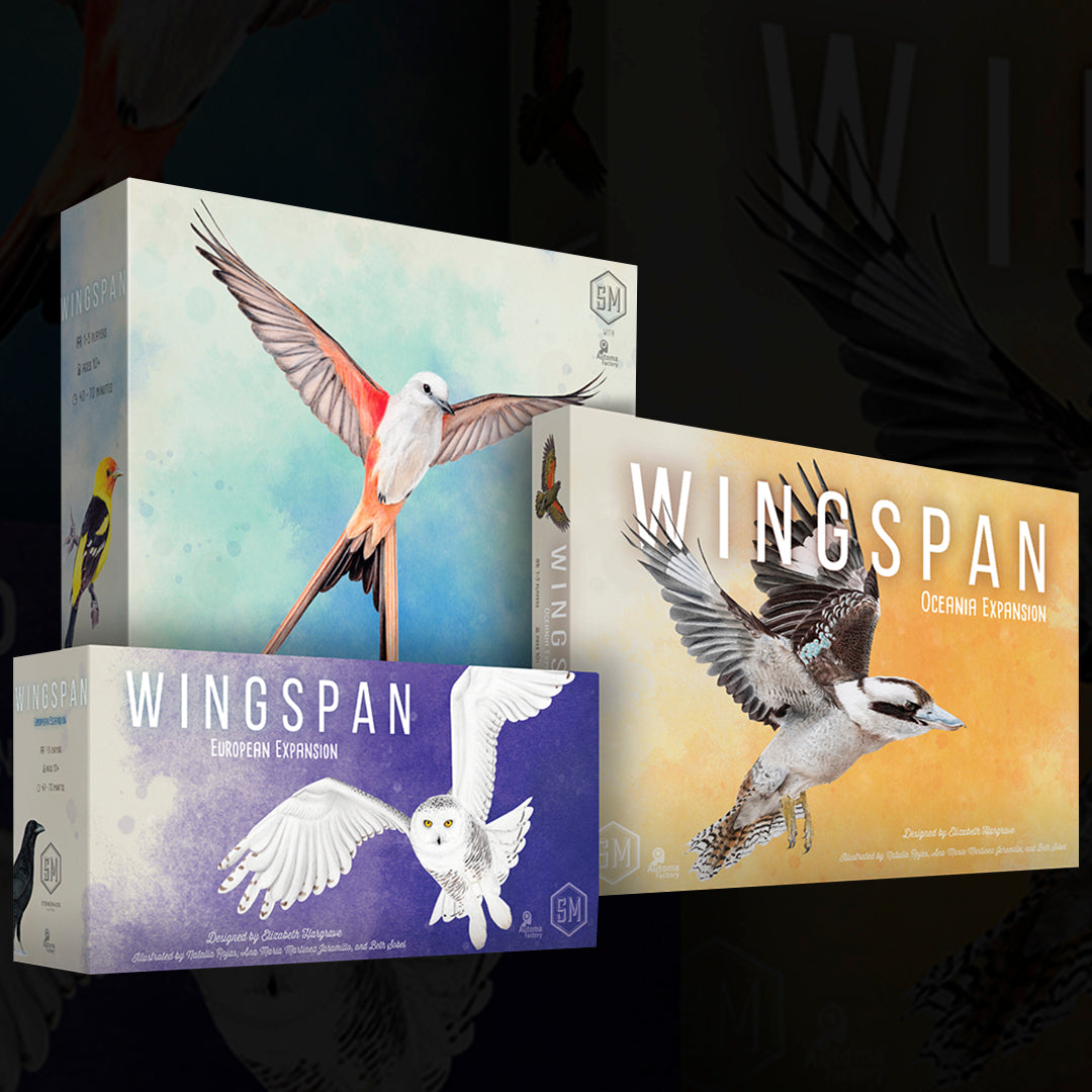 WINGSPAN: INSERTO DEL JUEGO BASE + EXPANSIÓN EUROPEA + EXPANSIÓN OCEANÍA