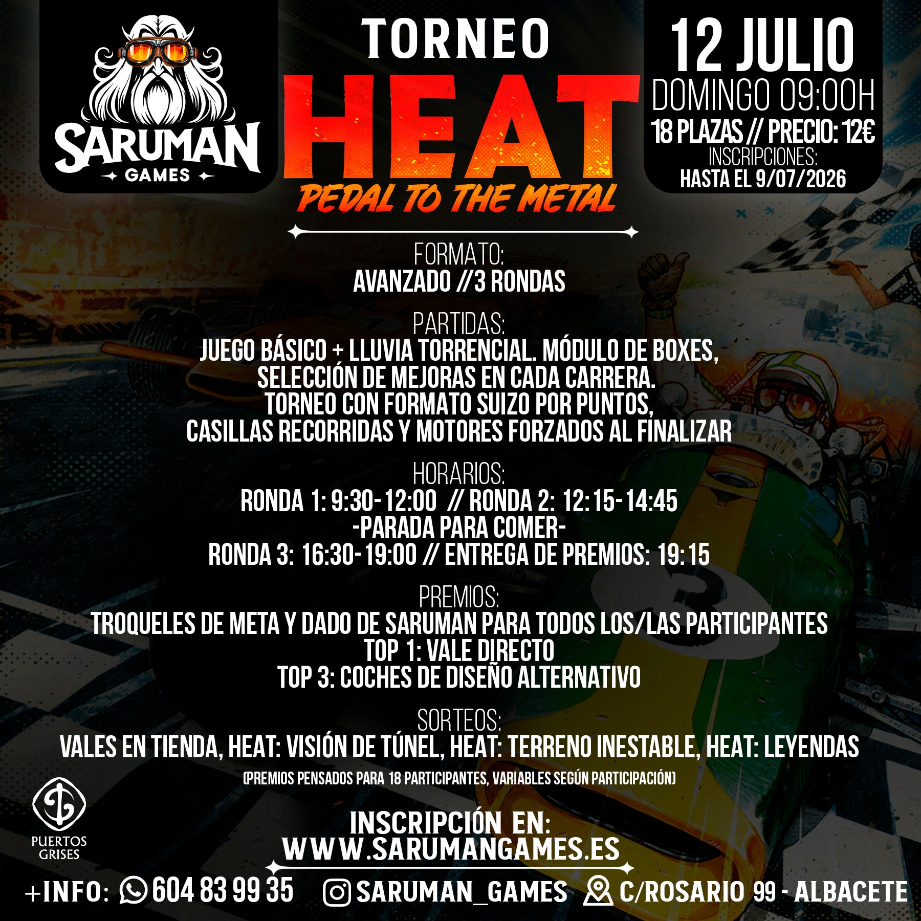 TORNEO HEAT: PEDAL TO THE METAL