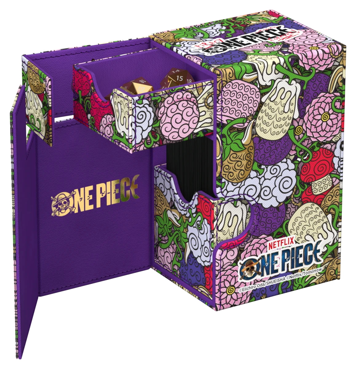Ultimate Guard DEVIL FRUITS 80+ FLIP’N’TRAY – ONE PIECE