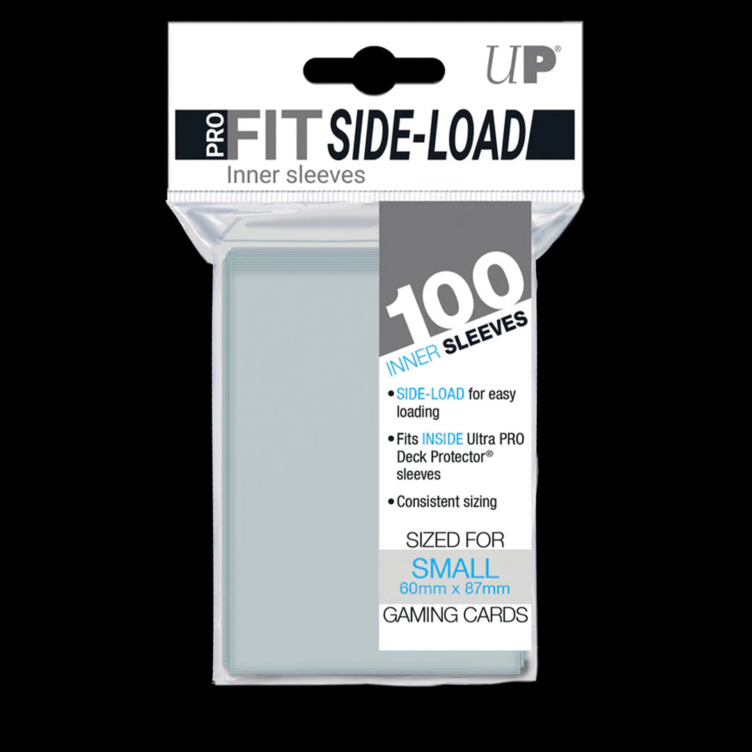 Fundas: Small 60mm x 87mm Pro Fit Side Load Transparente (100 fundas) Ultra Pro.