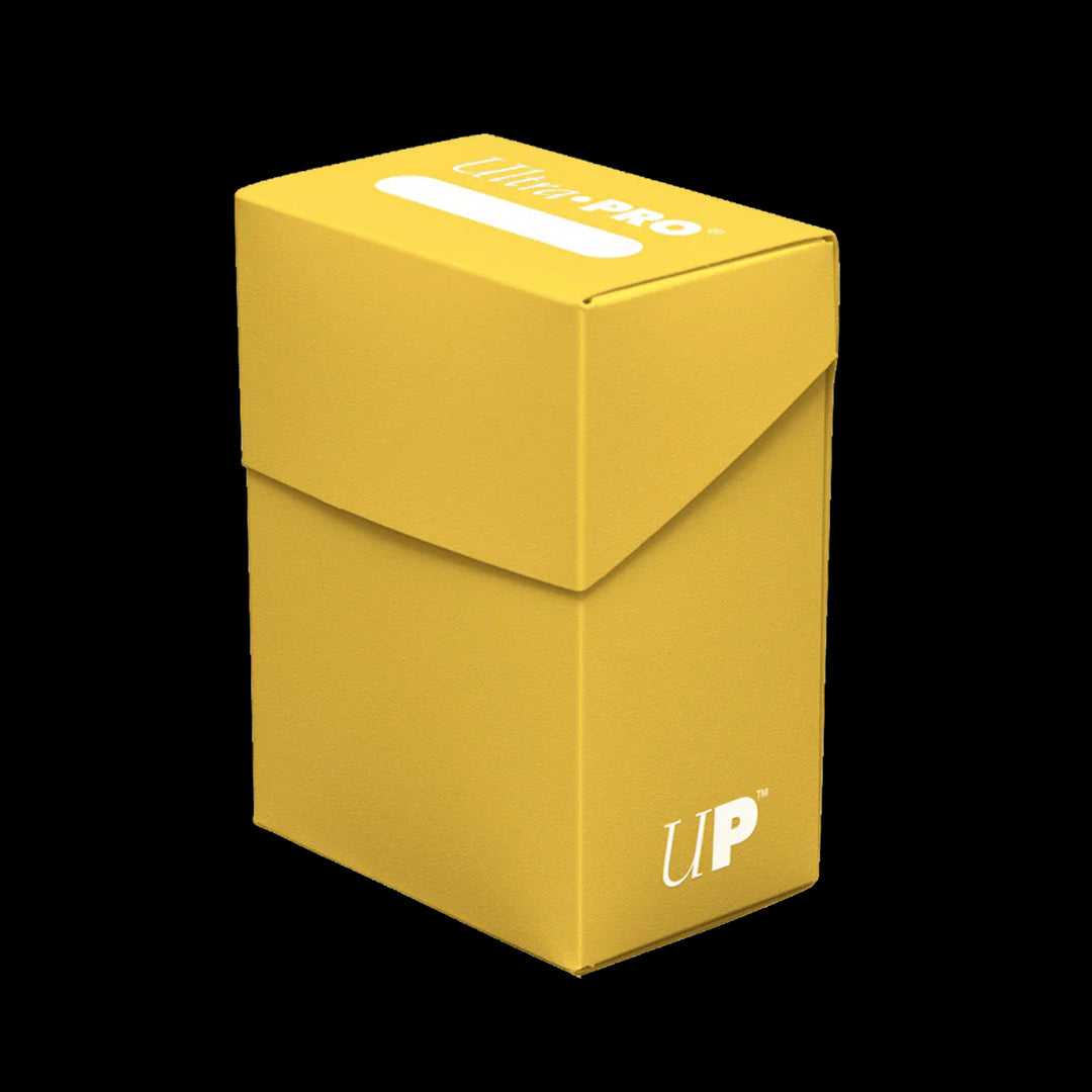 ULTRA PRO - DECK BOX SOLID - YELLOW