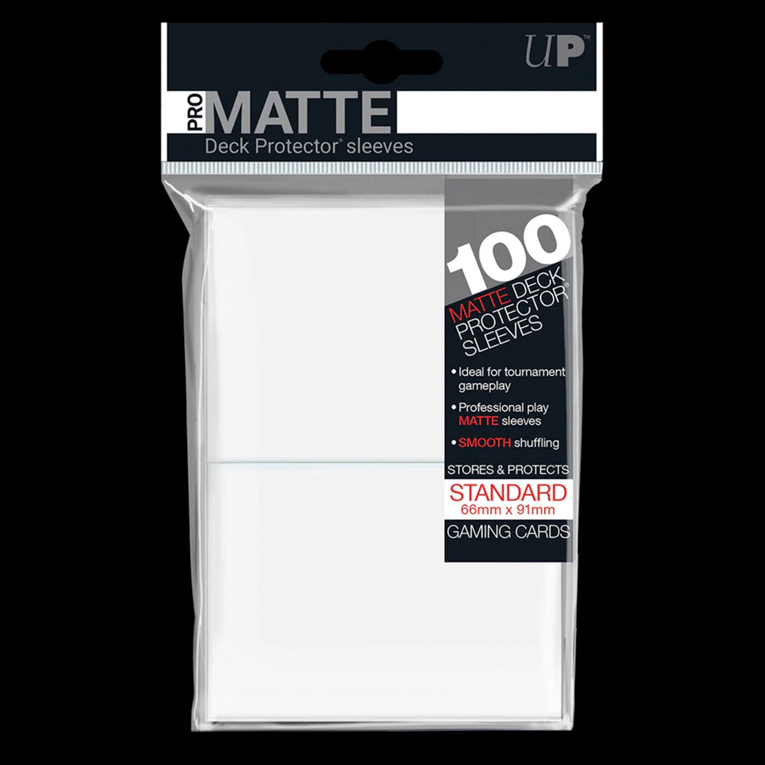 ULTRA PRO - 100 PRO-MATTE SLEEVES - CLEAR