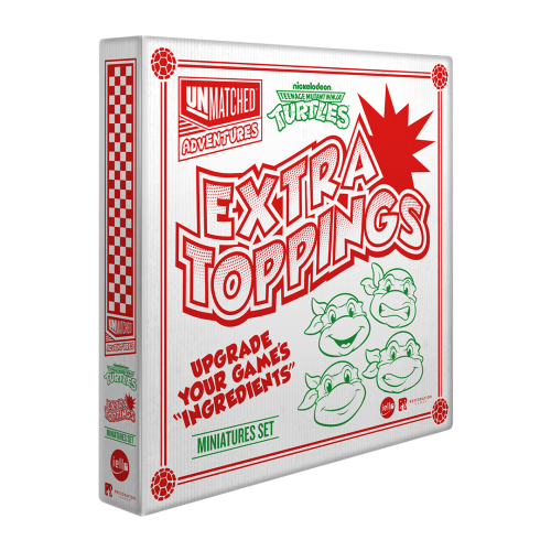 UNMATCHED: TMNT + EXTRA TOPING + SHREDER & KRANG "HERO" DECK + FOIL PROMO PACK - (INGLÉS)