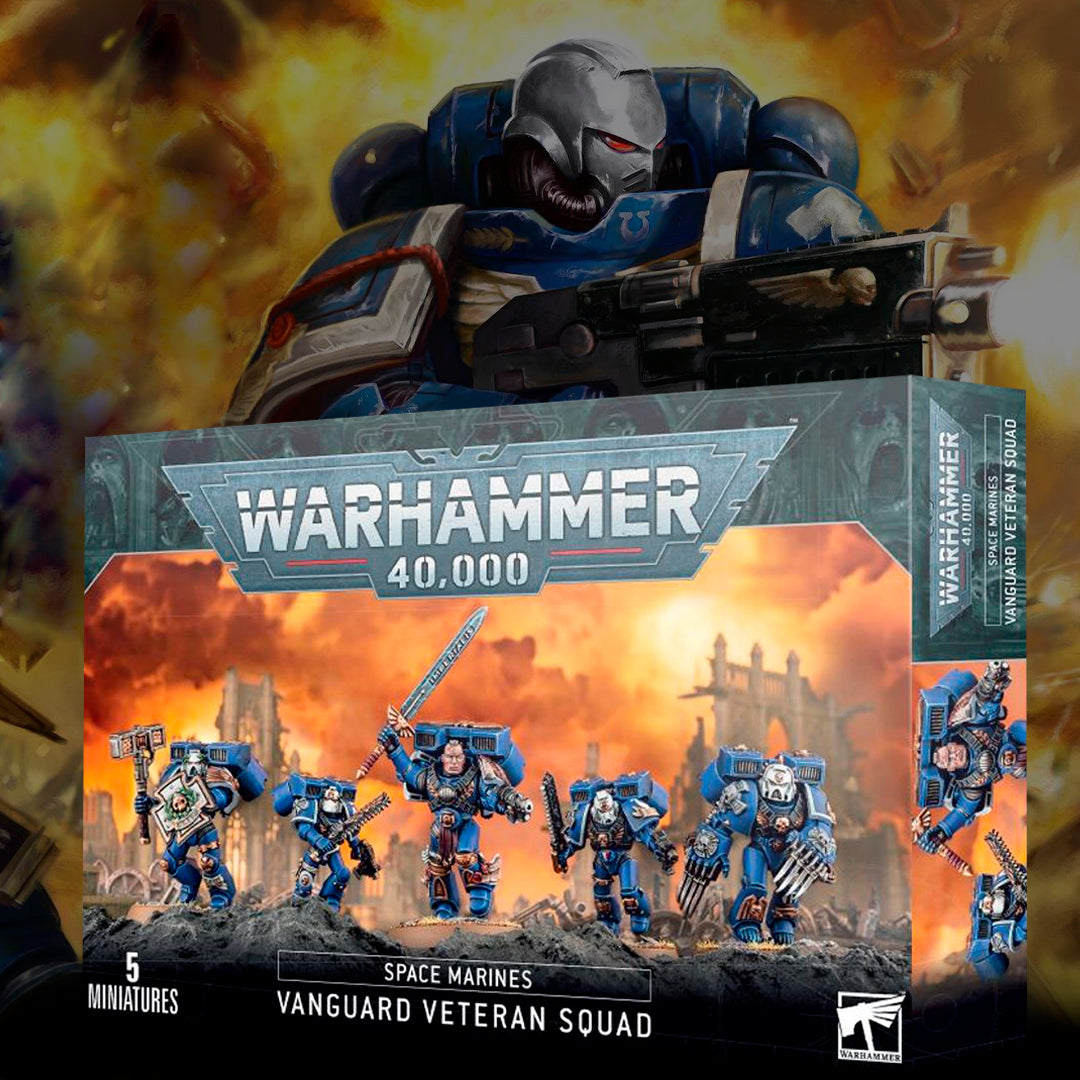 ESCUADRA DE VETERANOS DE VANGUARDIA DE SPACE MARINES