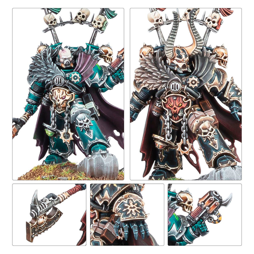 VETERANOS DE LA GUERRA ETERNA DE CHAOS SPACE MARINES BATTLEFORCE
