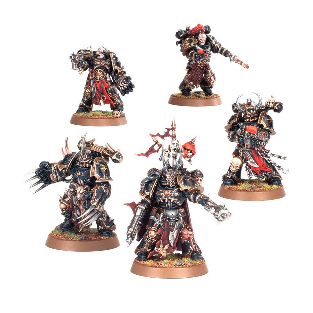 VETERANOS DE LA GUERRA ETERNA DE CHAOS SPACE MARINES BATTLEFORCE