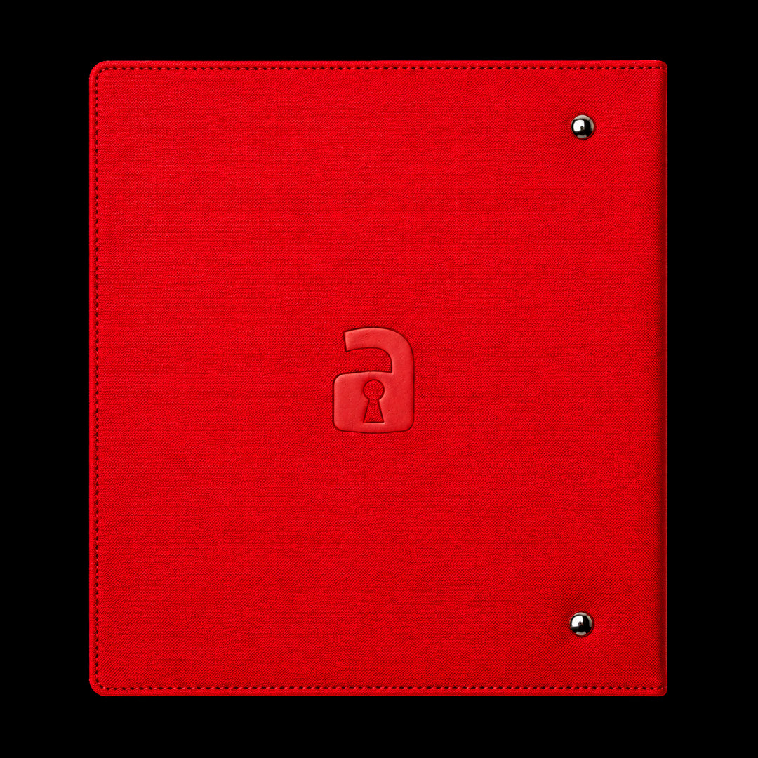 Vault X Exo-Tec Carpeta de anillas Fire Red