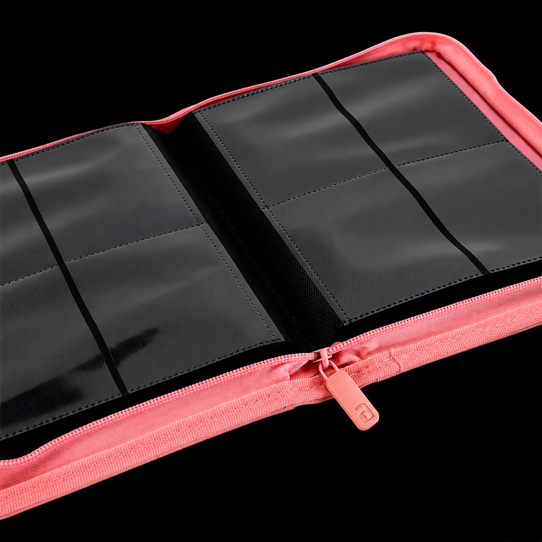Vault X: Exo-Tec Zip Binder4-Pocket - Just Pink - (160 huecos)