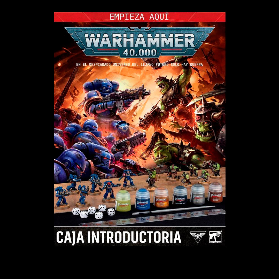 WARHANNER 40K: START HERE - Caja introductoria de Warhammer 40K