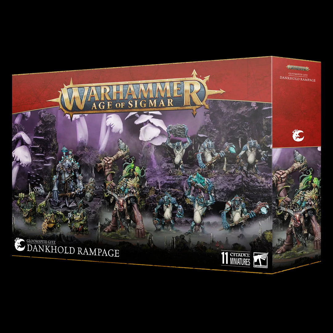 PREPEDIDO - GLOOMSPITE GITZ: DANKHOLD RAMPAGE BATTLEFORCE