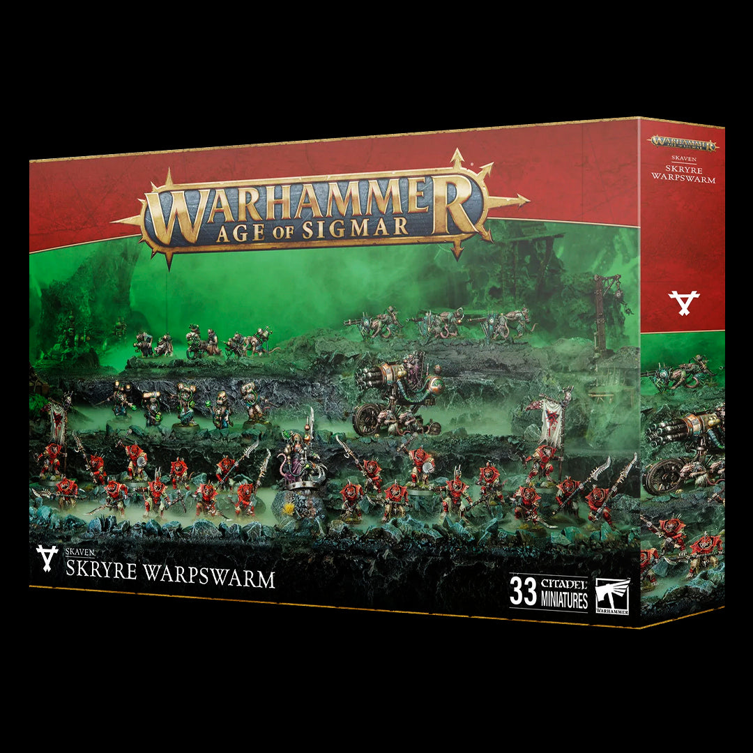 PREPEDIDO - SKAVEN: SKRYRE WARPSWARM BATTLEFORCE