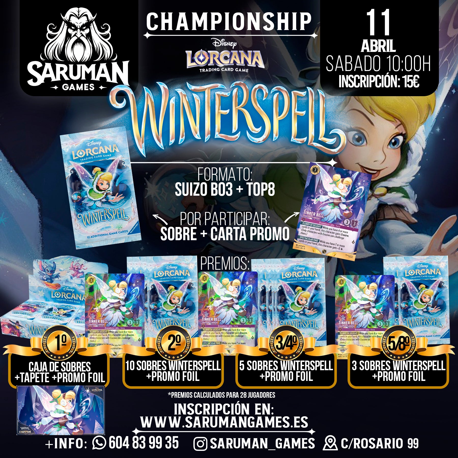 DISNEY LORCANA CHAMPIONSHIP – WINTERSPELL
