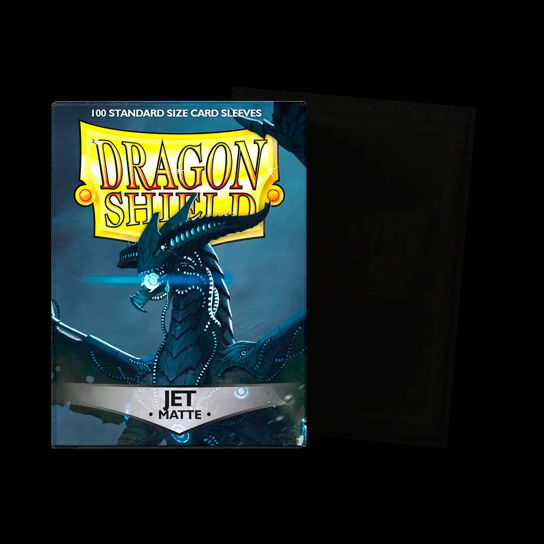 DRAGON SHIELD - 100 SLEEVES MATTE - JET