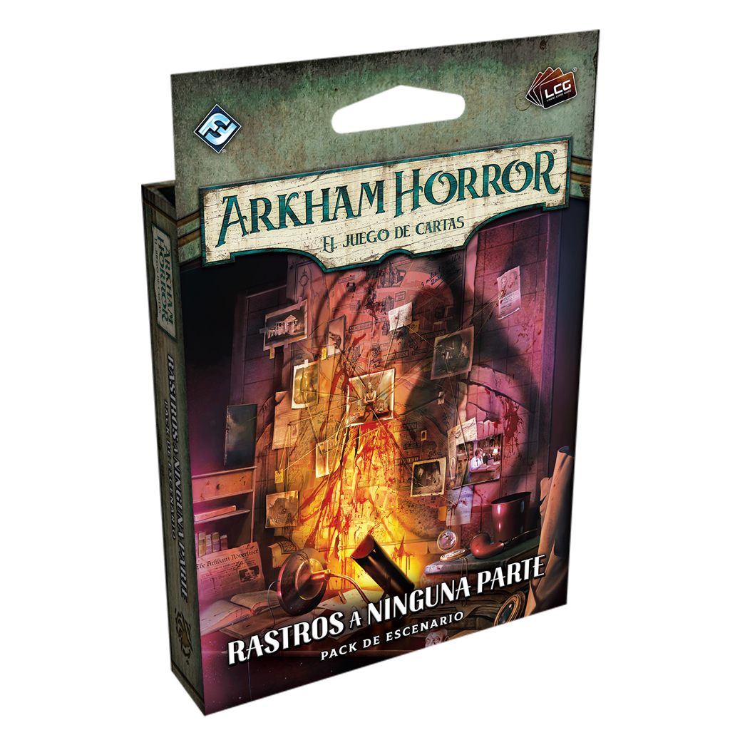ARKHAM HORROR: AH LCG: Rastros a ninguna parte pack de escenario