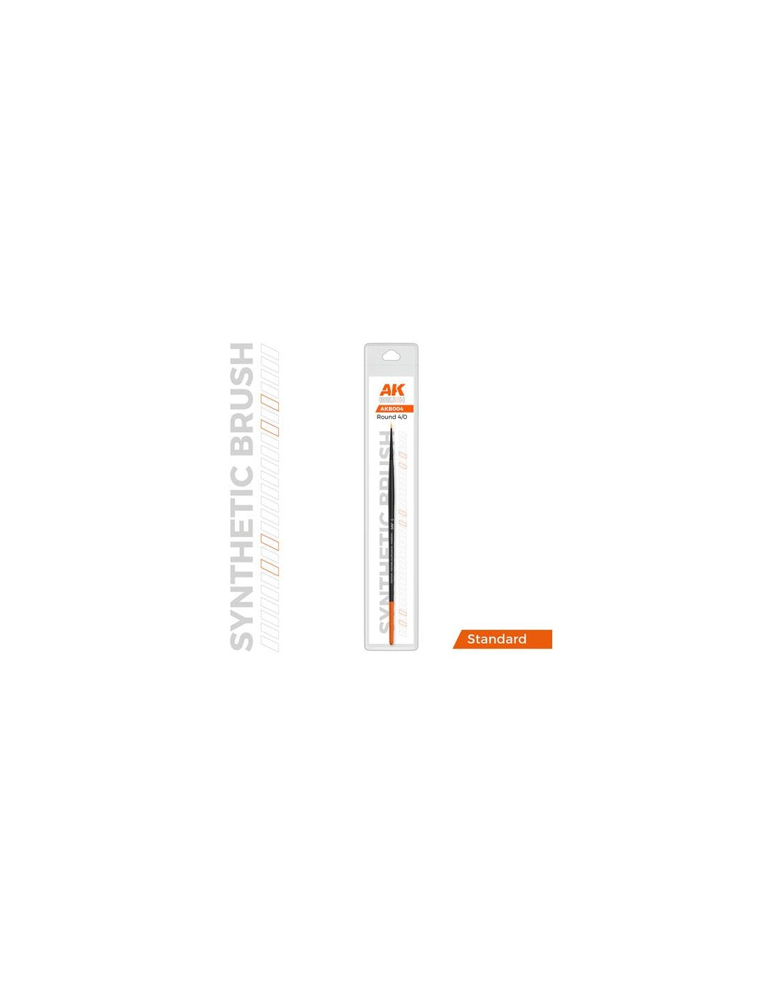 AK: ROUND BRUSH - SYNTHETIC - Nº3/0 - STANDAR