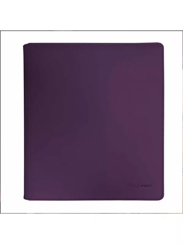 ULTRA PRO: CARPETA CON CREMALLERA - 12 BOLSILLOS - MIDNIGHT PLUM
