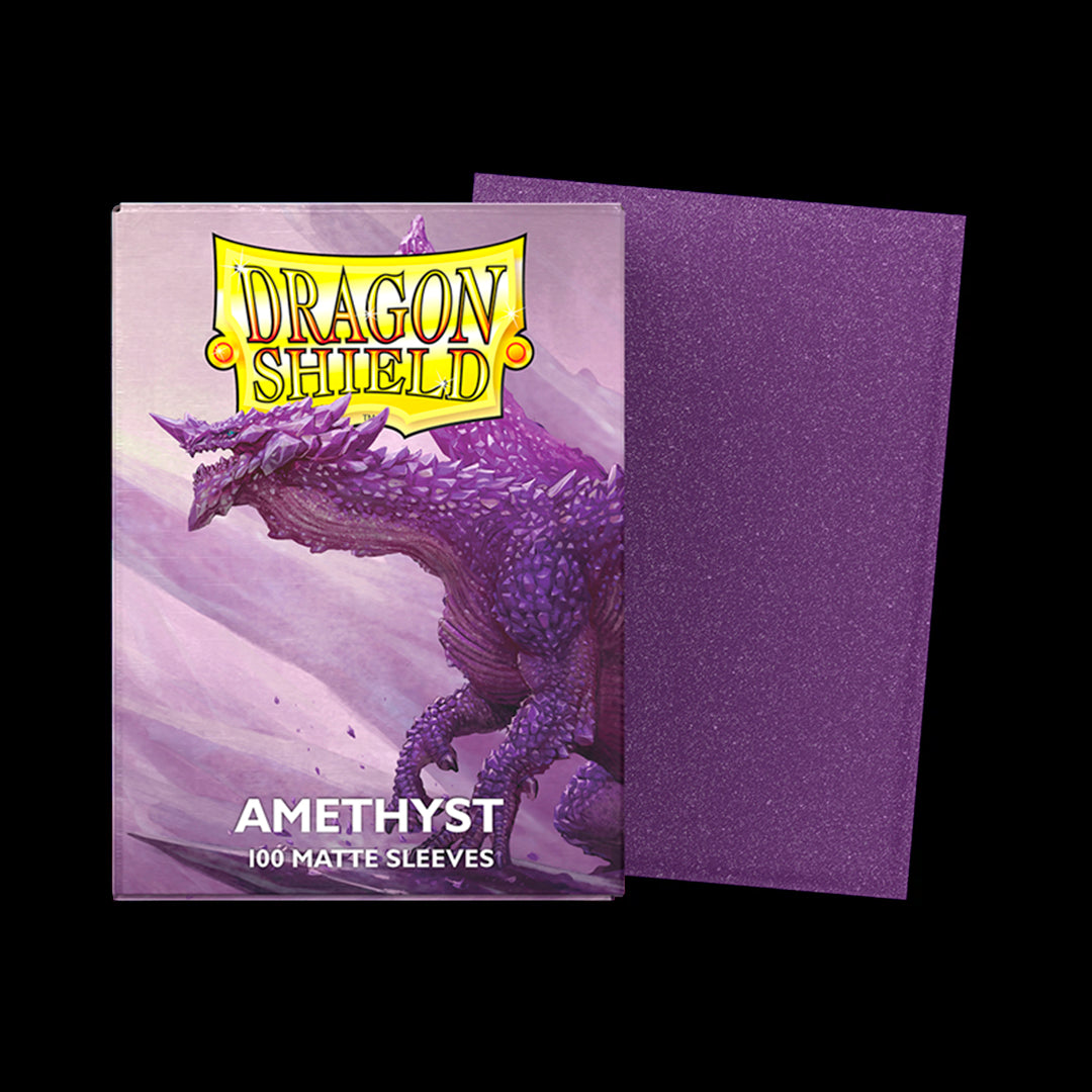 DRAGON SHIELD - 100 SLEEVES MATTE - AMETHYST