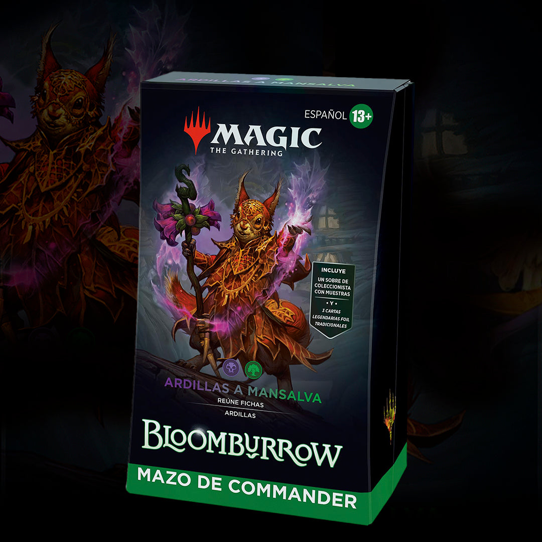 Mazo de Commander de Bloomburrow - Ardillas a Mansalva - Inglés