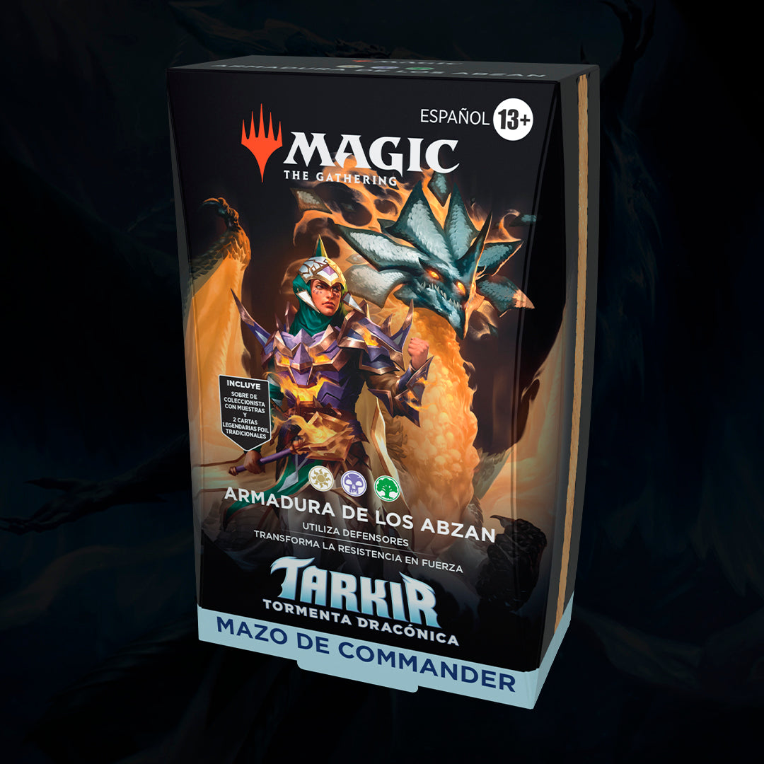 Tarkir Tormenta Dracónida - Mazo de Commander Armadura de los Abzan (INGLÉS)