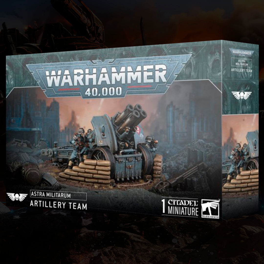 ASTRA MILITARUM: DOTACION DE ARTILLERIA DE CAMAPANA DE KRIEG