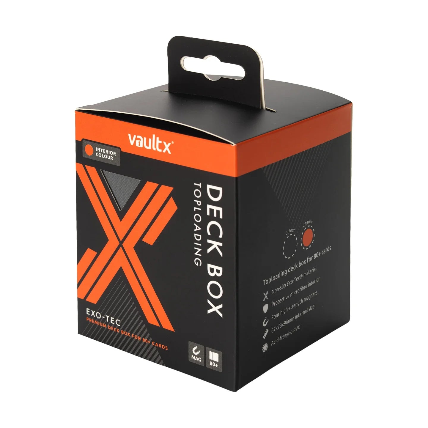 Vault X Exo-Tec Game Box 80+ Black/Electric Orange