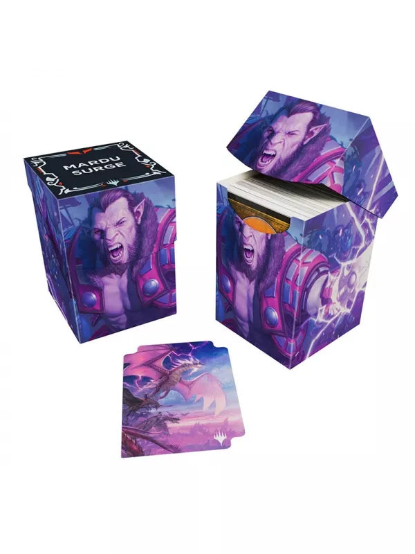 Caja de mazo 100+ Deck Box Mardu Commander Tarkir Dragonstorm Magic The Gathering - Ultra Pro