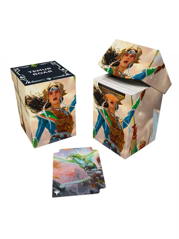 Caja de mazo 100+ Deck Box Temur Commander Tarkir Dragonstorm Magic The Gathering - Ultra Pro