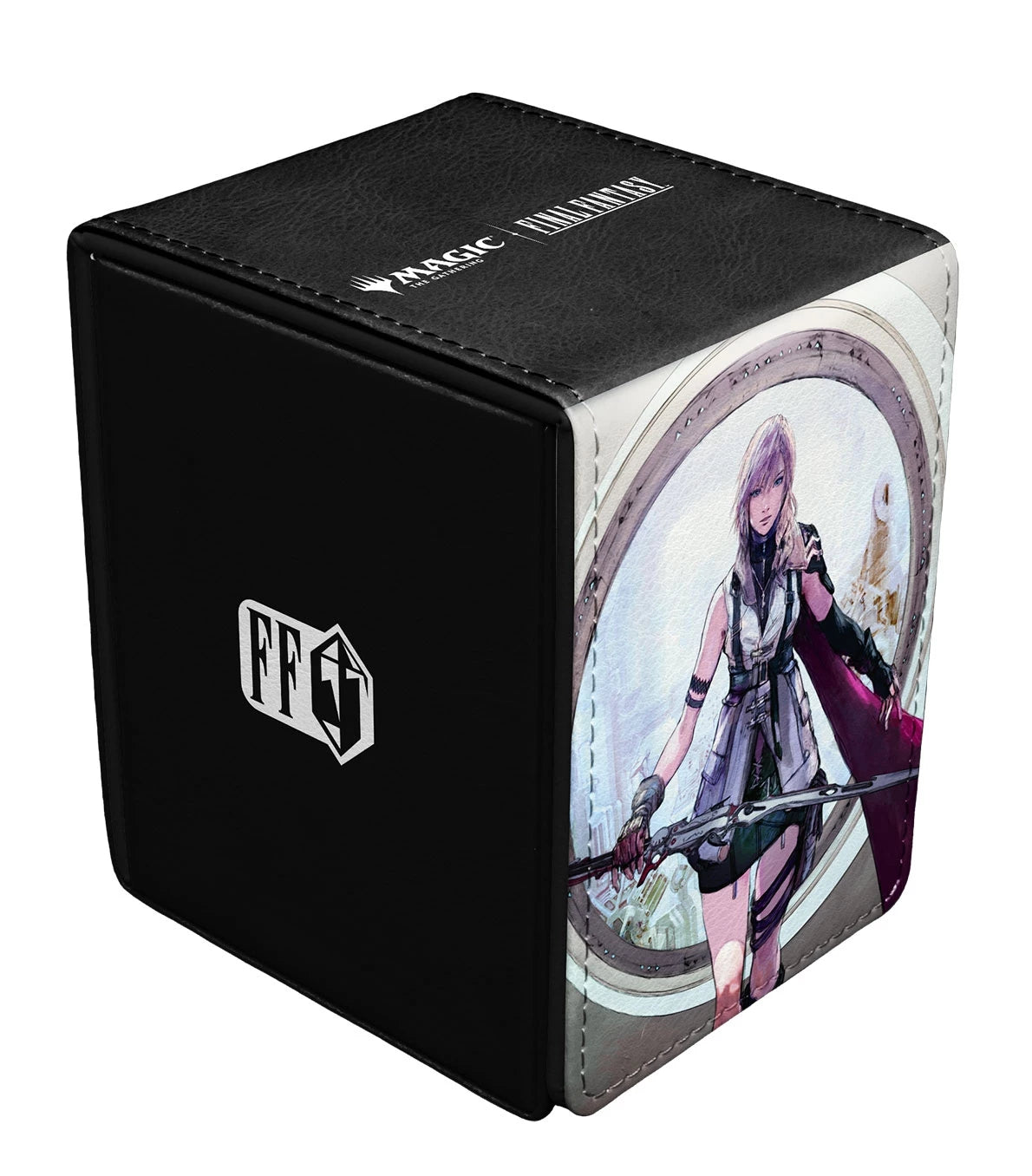 Caja de mazo Alcove Flip Deck Box Premium Lightning Final Fantasy Magic The Gathering - Ultra Pro