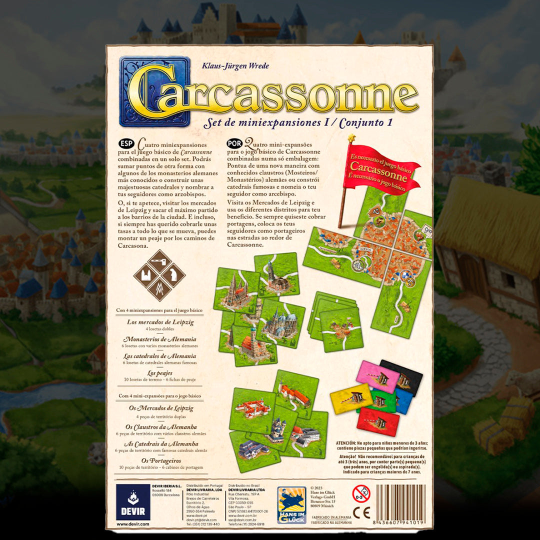 CARCASSONNE: EXPANSIONES REUNIDAS