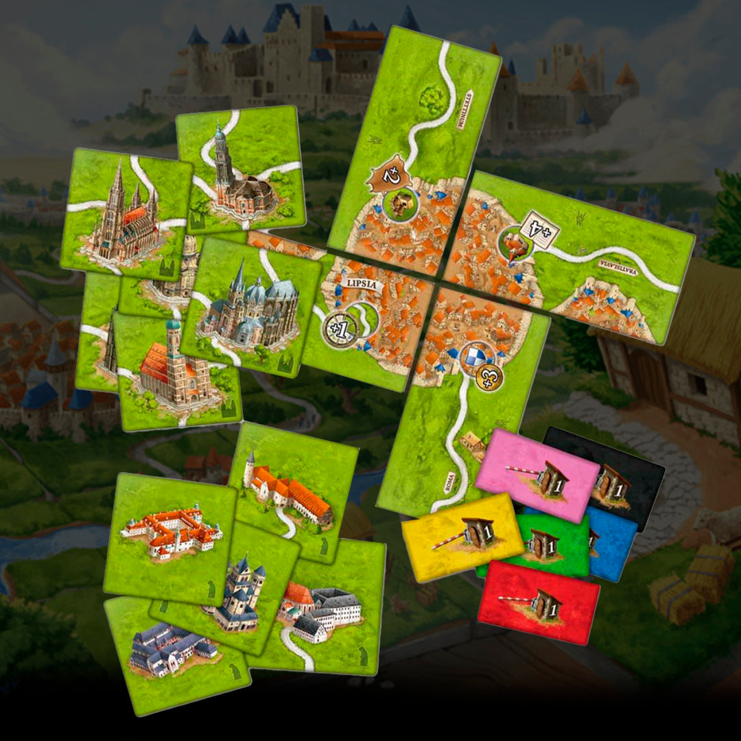 CARCASSONNE: EXPANSIONES REUNIDAS