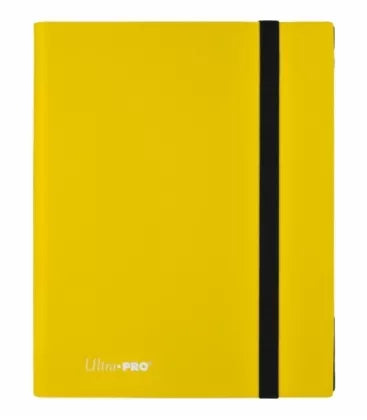 BINDER: ECLIPSE - 9 BOLSILLOS - LEMON YELLOW