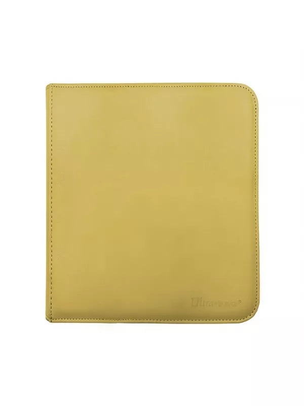 ULTRA PRO: CARPETA CON CREMALLERA - 12 BOLSILLOS - AMARILLO