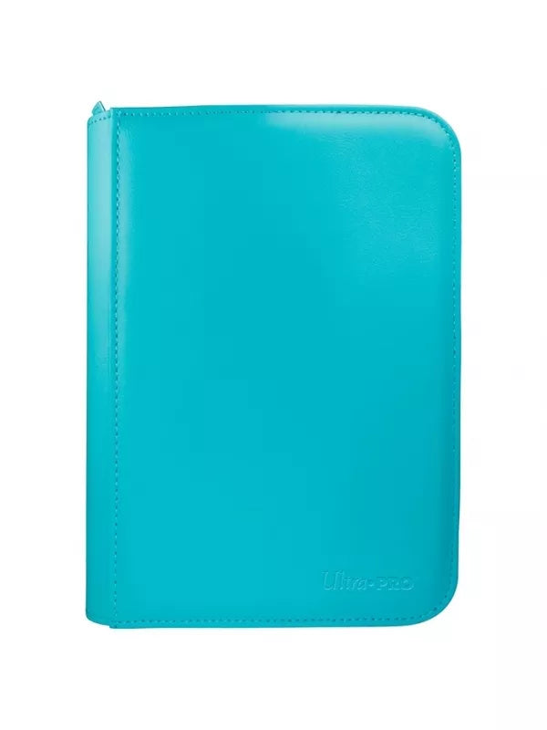 ULTRA PRO: CARPETA CON CREMALLERA - 4 BOLSILLOS - AZUL CLARO