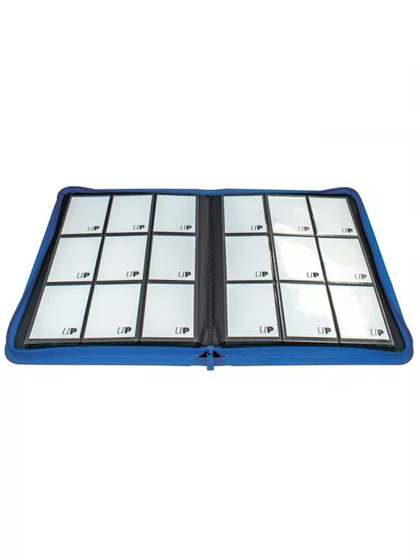 ULTRA PRO: CARPETA CON CREMALLERA - 9 BOLSILLOS - AZUL