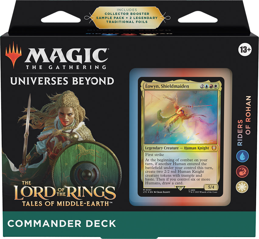 El Señor de los Anillos: "Riders of Rohan" Commander Deck INGLÉS