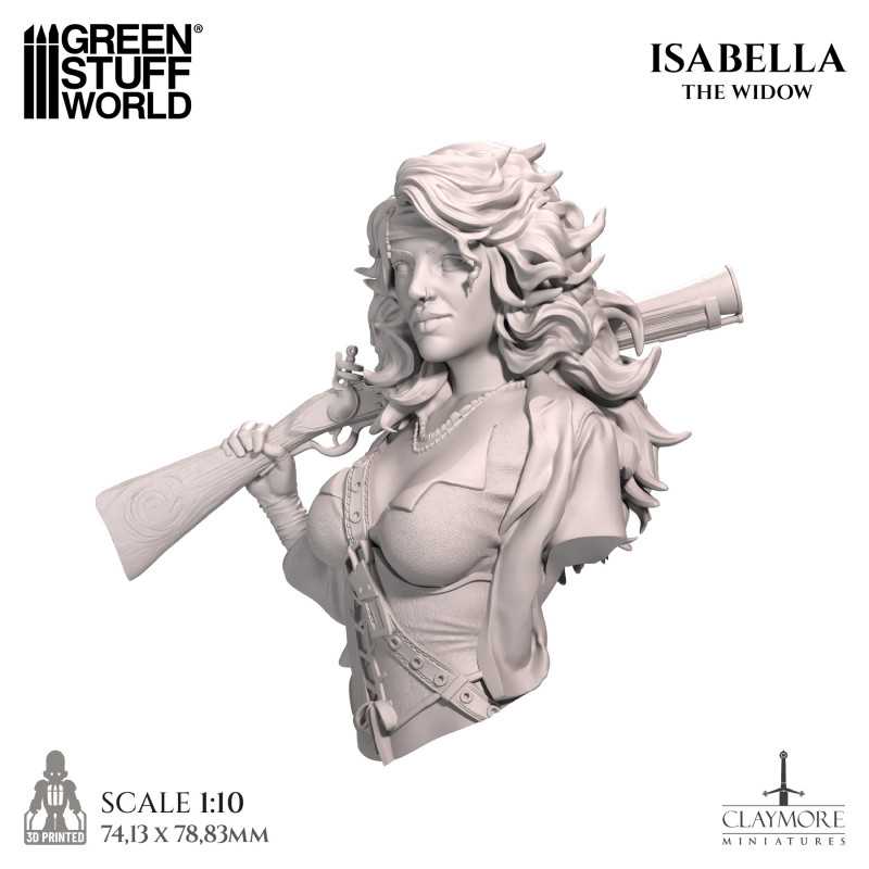 GSW: CLAYMORE MINIATURES: ISABELLE THE WIDOW