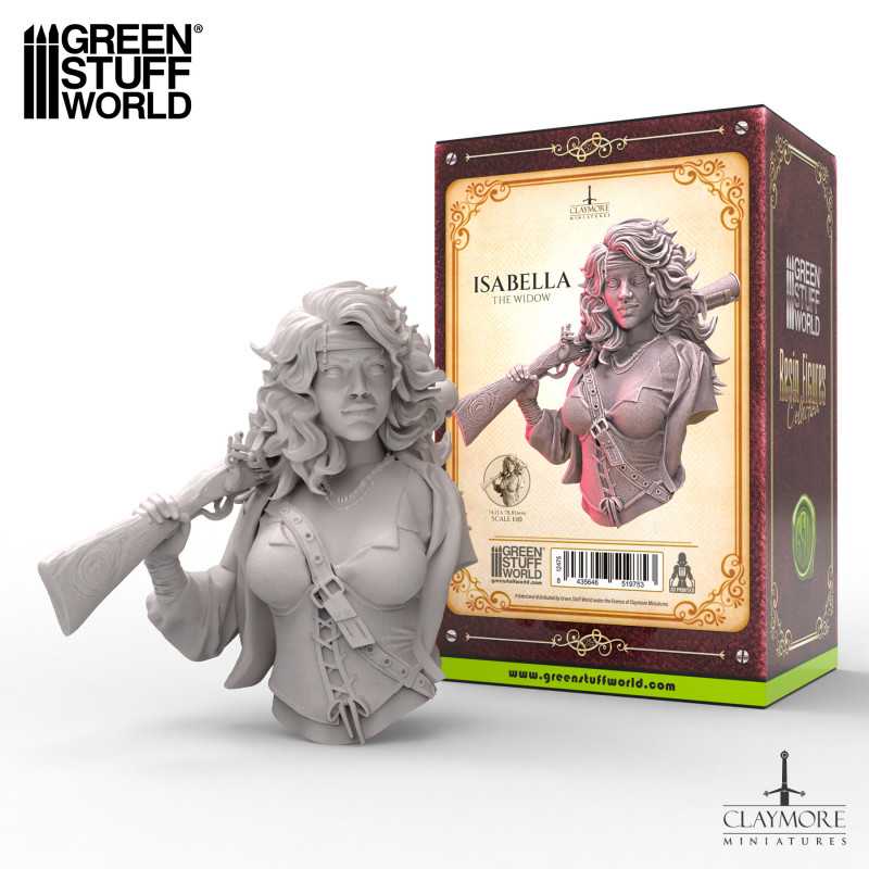 GSW: CLAYMORE MINIATURES: ISABELLE THE WIDOW