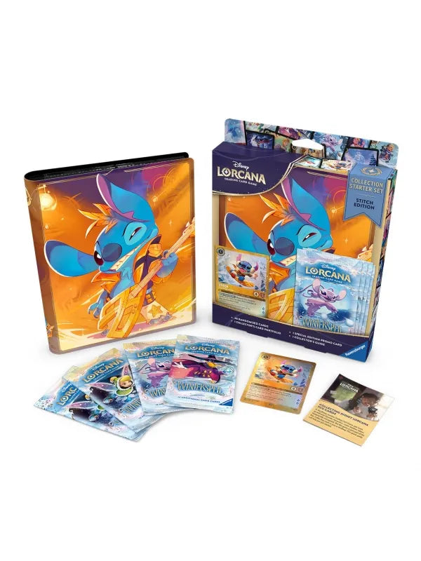 PREPEDIDO - Collection Starter Stitch Inglés Winterspell - Disney Lorcana TCG
