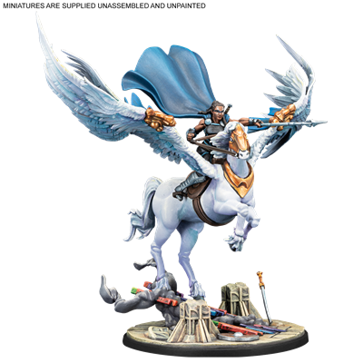 PREPEDIDO - MCP: VALKYRIE ON ELENDIL & WARRIORS THREE