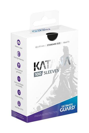 Ultimate Guard Katana Sleeves Tamaño Estándar Negro