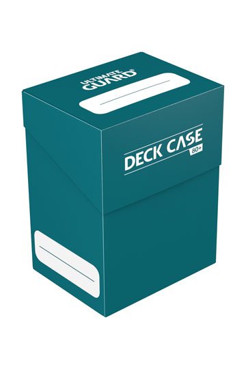 Ultimate Guard: Deck Case 80+ Caja de Cartas Tamaño Estándar - Gasolina Azul