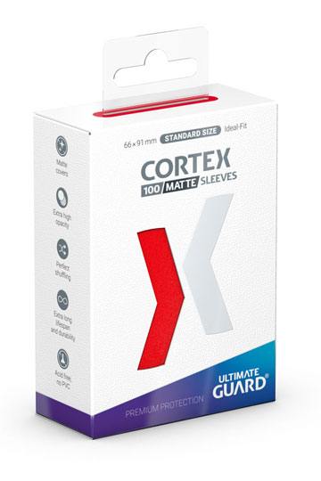 Ultimate Guard Cortex Sleeves Tamaño Estándar Rojo (100)