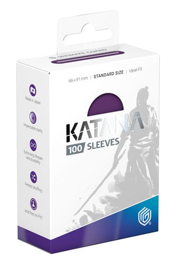 Ultimate Guard Katana Sleeves Tamaño Estándar - Iris Bloom (100)
