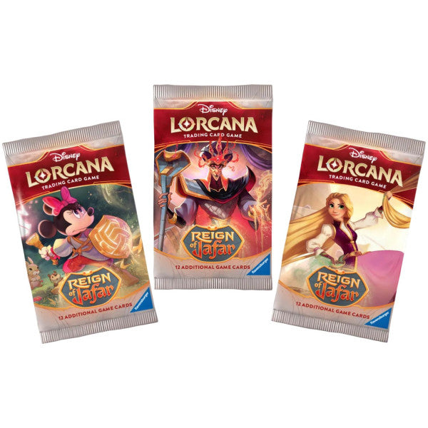 DISNEY LORCANA: REINGN OFJAFAR - SOBRE/BOOSTER PACK - (INGLÉS)