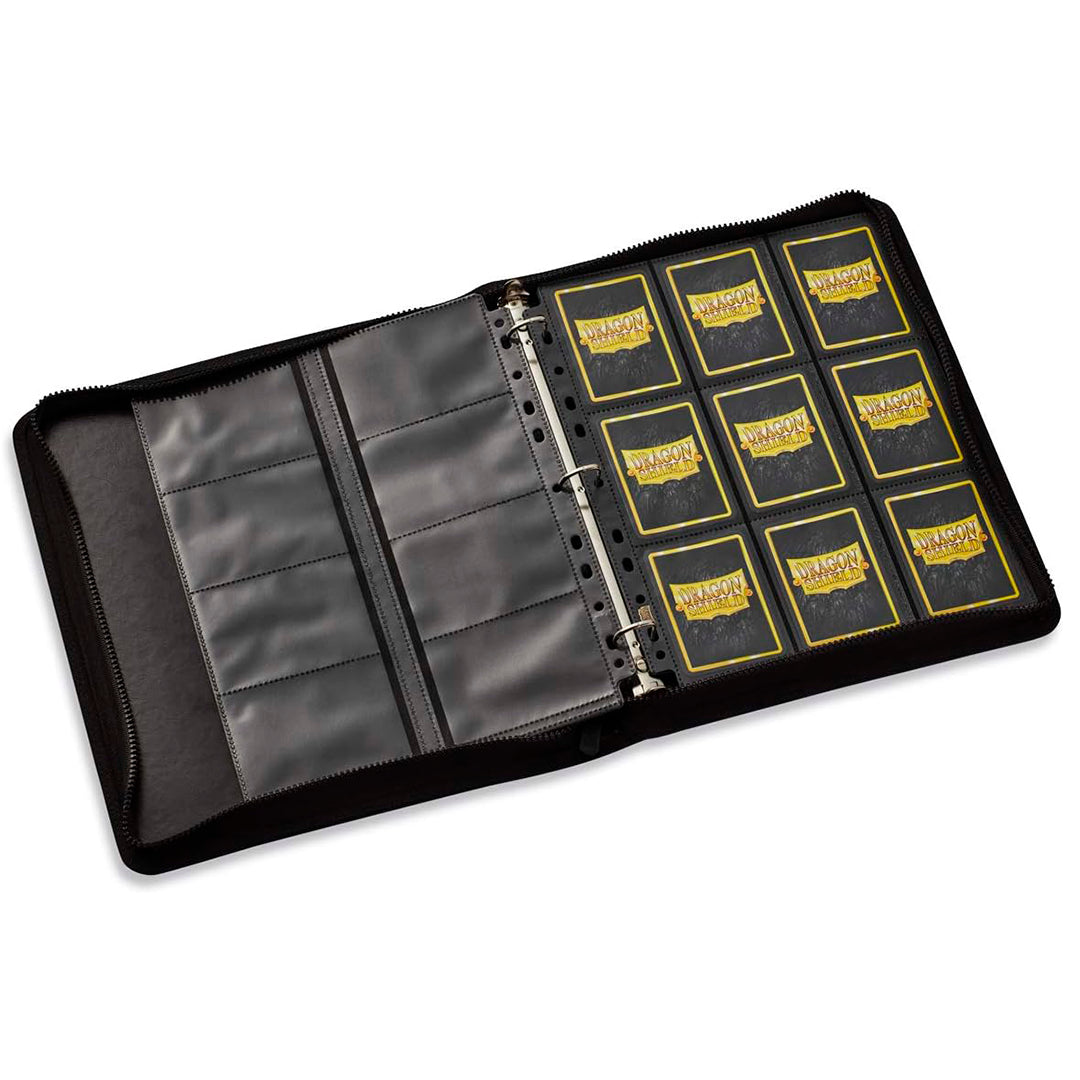 BINDER DRAGON SHIELD: ZIPSTER - NEGRO